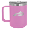 Kentucky Home 15 oz Mug | Light Purple