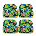 Outdoor Patio Chair Cushions - U-Shape Seat Cushions Set of 4