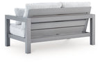 Hurley Park - Loveseat With Cushion - Gray