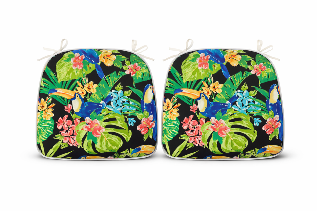 Outdoor Patio Chair Cushions - U-Shape Seat Cushions Set of 4