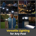Solar Post Cap Lights BICSGL-12