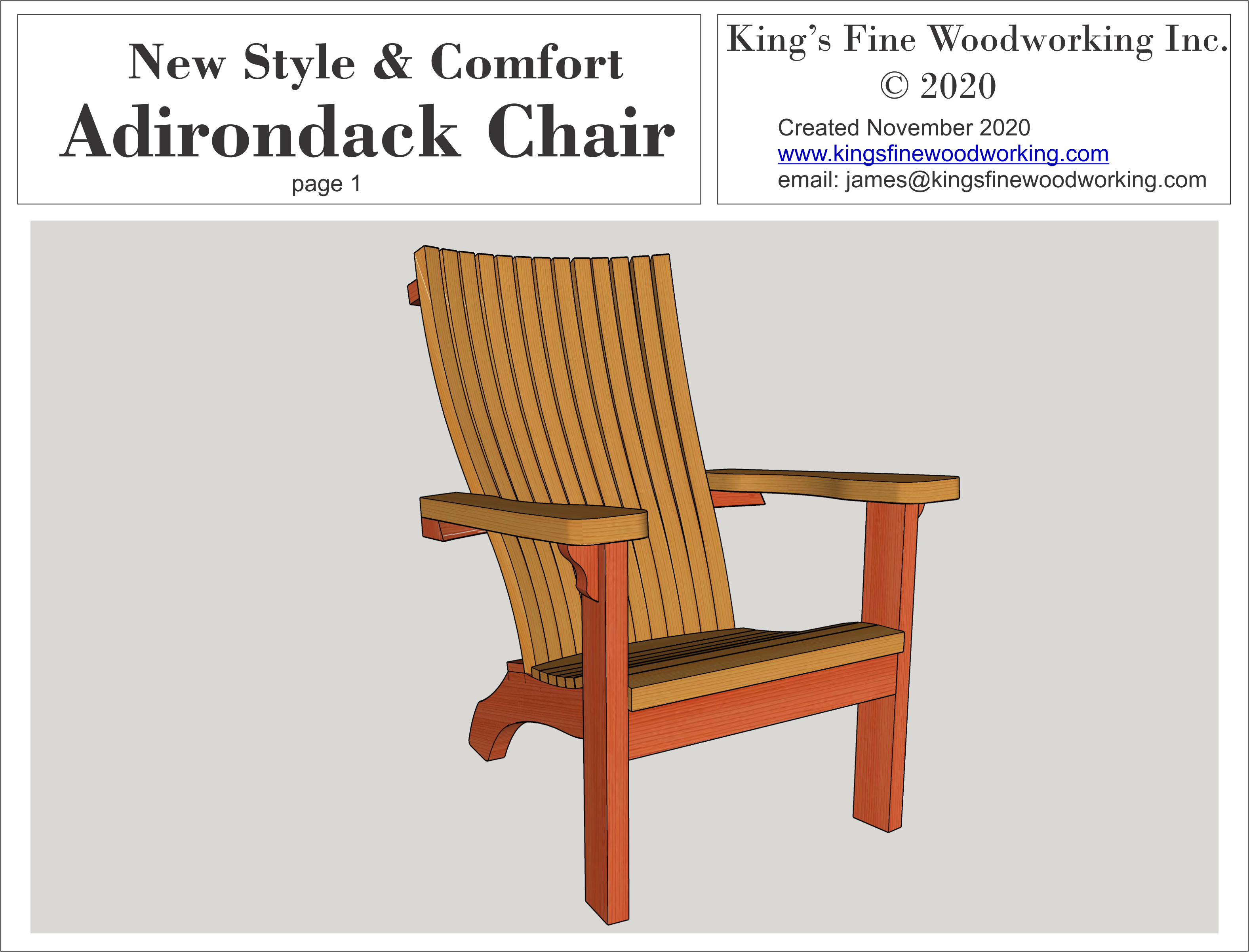 Total Outdoor Furniture & Adirondack Package Classic Style