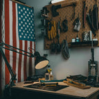 American Flag - Fire Hose