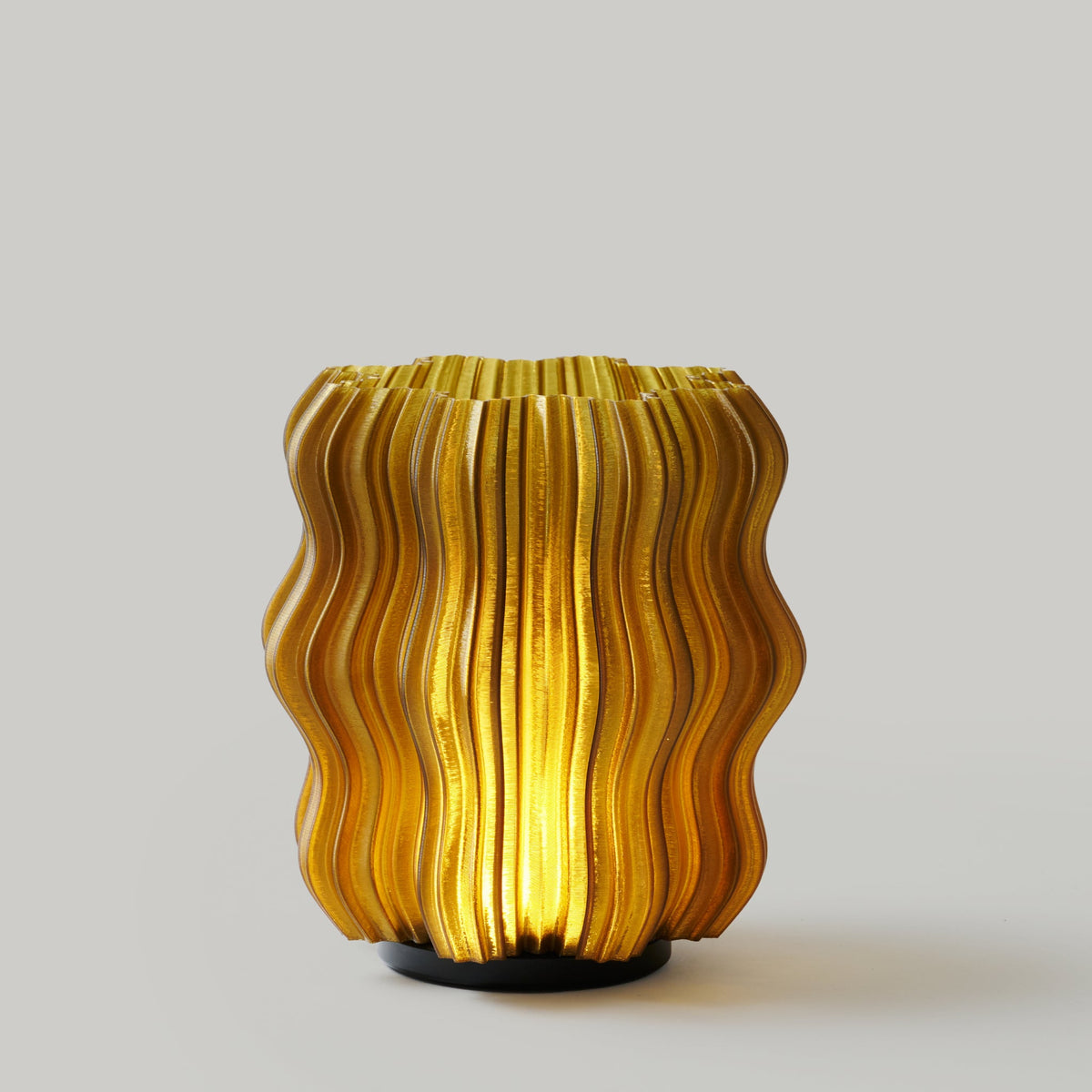 Cordless Mini Wavy Lamp