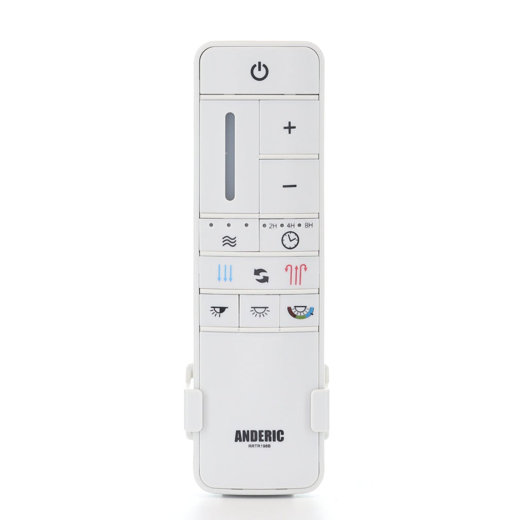 Anderic TR198B Replacement Ceiling Fan Remote Control for Home Decorators Collection 2AQZU-18012 / KUJCE10308 / TR198A / RRTR198B