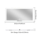 Car Interior LED HD Makeup Mirror