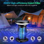 Solar Mosquito Zapper Outdoor Rechargeable Bug Zapper