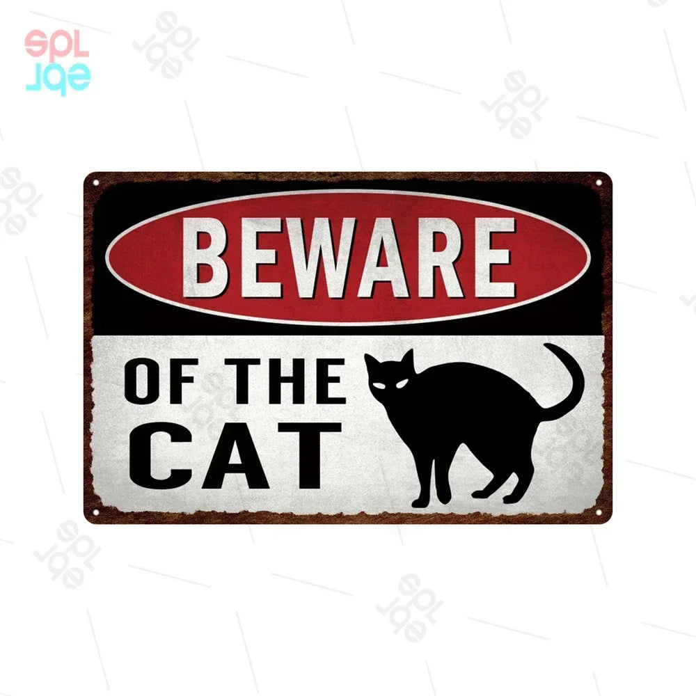 Wildlife Warning Signs Beware Of The Pig Snakes Metal Sign Animals Tin Plate Wild Forest Warning Plaque Retro Wall Stickers Sign