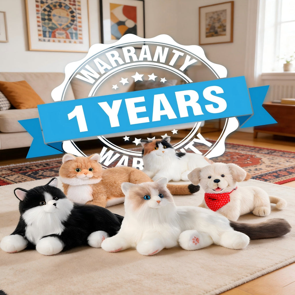 Percy Robot Cat - Interactive Emotional Support Pet Weighted