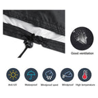 Anti-UV Snow Dust Wind-Proof Tear-Proof Anti-Fading Furniture Cover Chair Dust Cover Storage Bag Outdoor Garden Patio Furniture Protector Waterproof Dustproof Chair Seat Protection Cover