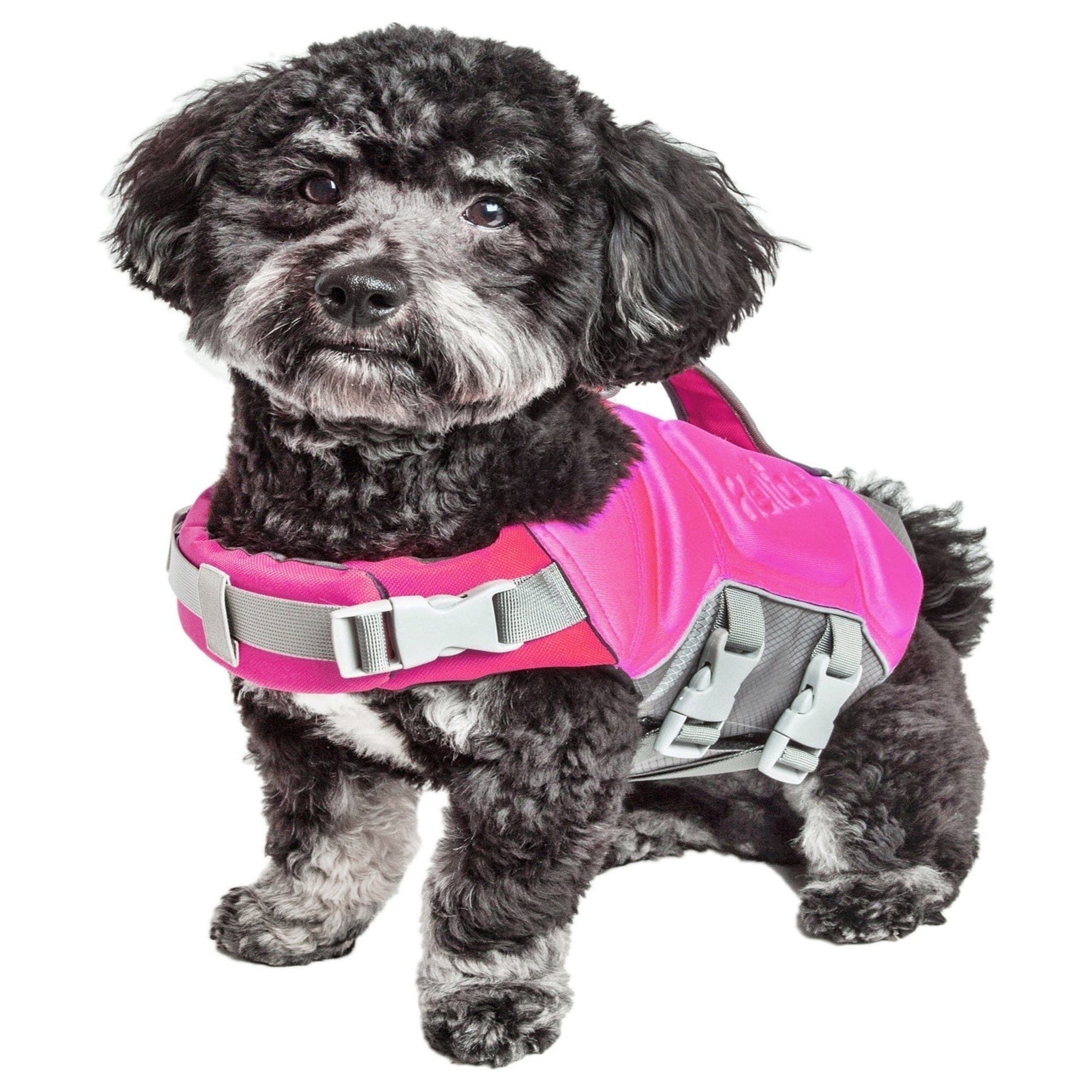 Dog Helios ® 'Tidal Guard' Multi-Point Strategically-Stitched Reflective Pet Dog Life Jacket Vest