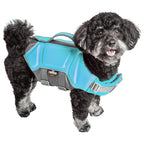 Dog Helios ® 'Tidal Guard' Multi-Point Strategically-Stitched Reflective Pet Dog Life Jacket Vest