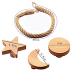 Many Styles Kitchen Roll Napkin Holders Towel Dispenser Accessory Hanging Rope Wooden Toilet Paper Holder For Bathroom Decor Home Toilet Roll Holder Creative Wood Roll Holder Country House Toilet Paper Holder Toilet Bathroom