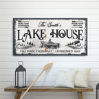Lake House Sign IX