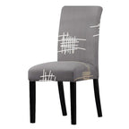 Printed Chair Cover Economical and Practical Stretch Seat Cover Slipcovers Big Elastic Washable Dining Chairs Beach Chairs Removable Washable Short Parsons Kitchen Chair Covers Protector for Dining Room Hote