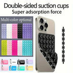 Silicone Suction Phone Holder | Wall Mount Bracket for Hands-Free Viewing