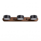 Travertine Duo Wood Wall Light