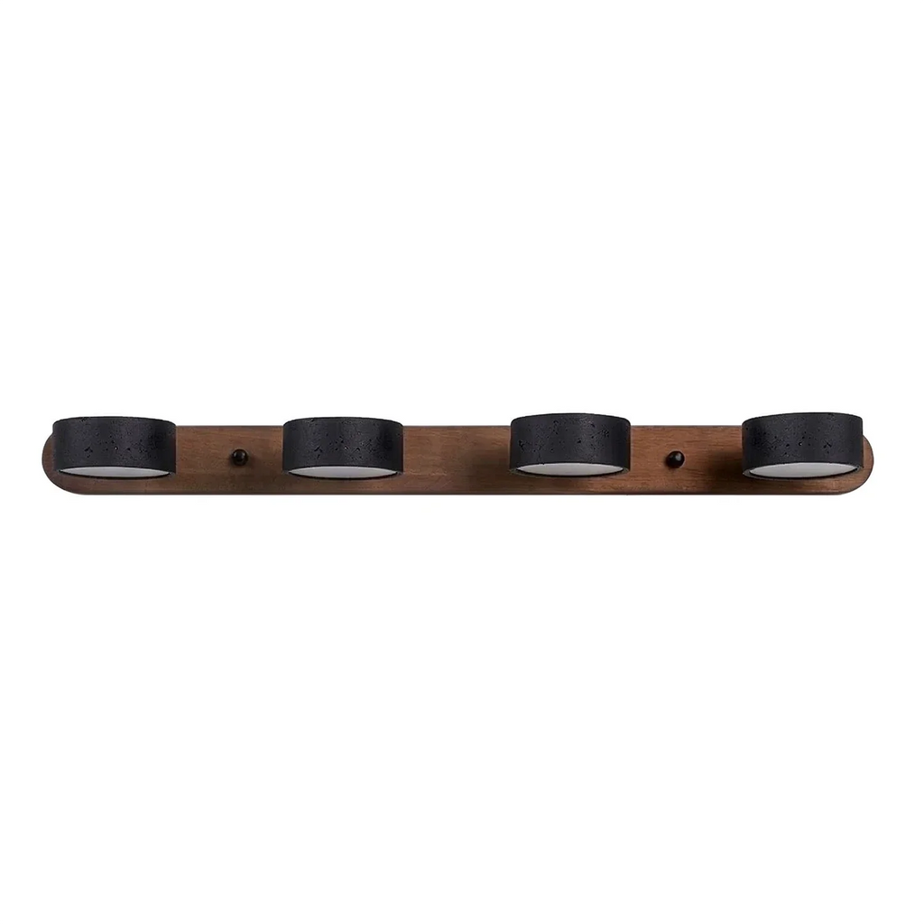Travertine Duo Wood Wall Light