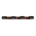 Travertine Duo Wood Wall Light