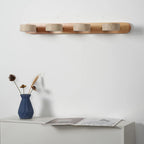 Travertine Duo Wood Wall Light